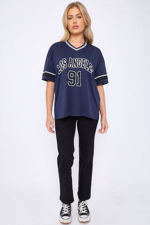 Los Angeles Baseball Top - Thea - Storm Desire