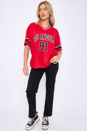 Los Angeles Baseball Top - Thea - Storm Desire