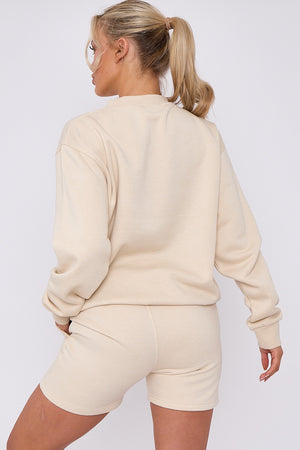 Los Angeles Sweatshirt & Shorts Set - Maci - Storm Desire