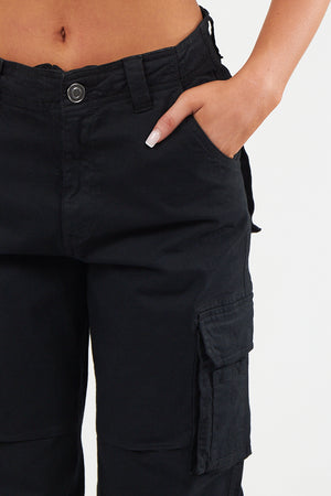 Cargo Combat Baggy Jeans - Kennedi - Storm Desire