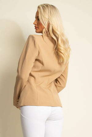 Attentif Golden Button Double Breast Blazer - Eden - Storm Desire