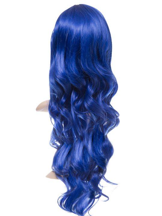 Atlantic Blue Long Curly Party Wig - Storm Desire