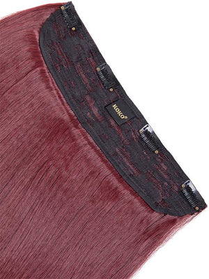 Dolce 1 Weft 18″ Straight Hair Extensions In Burgundy - Storm Desire