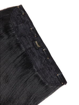 Dolce 1 Weft 18″ Straight Hair Extensions In Natural Black - Storm Desire
