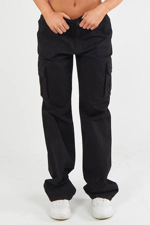 Baggy Cargo Pants - Ariel - Storm Desire