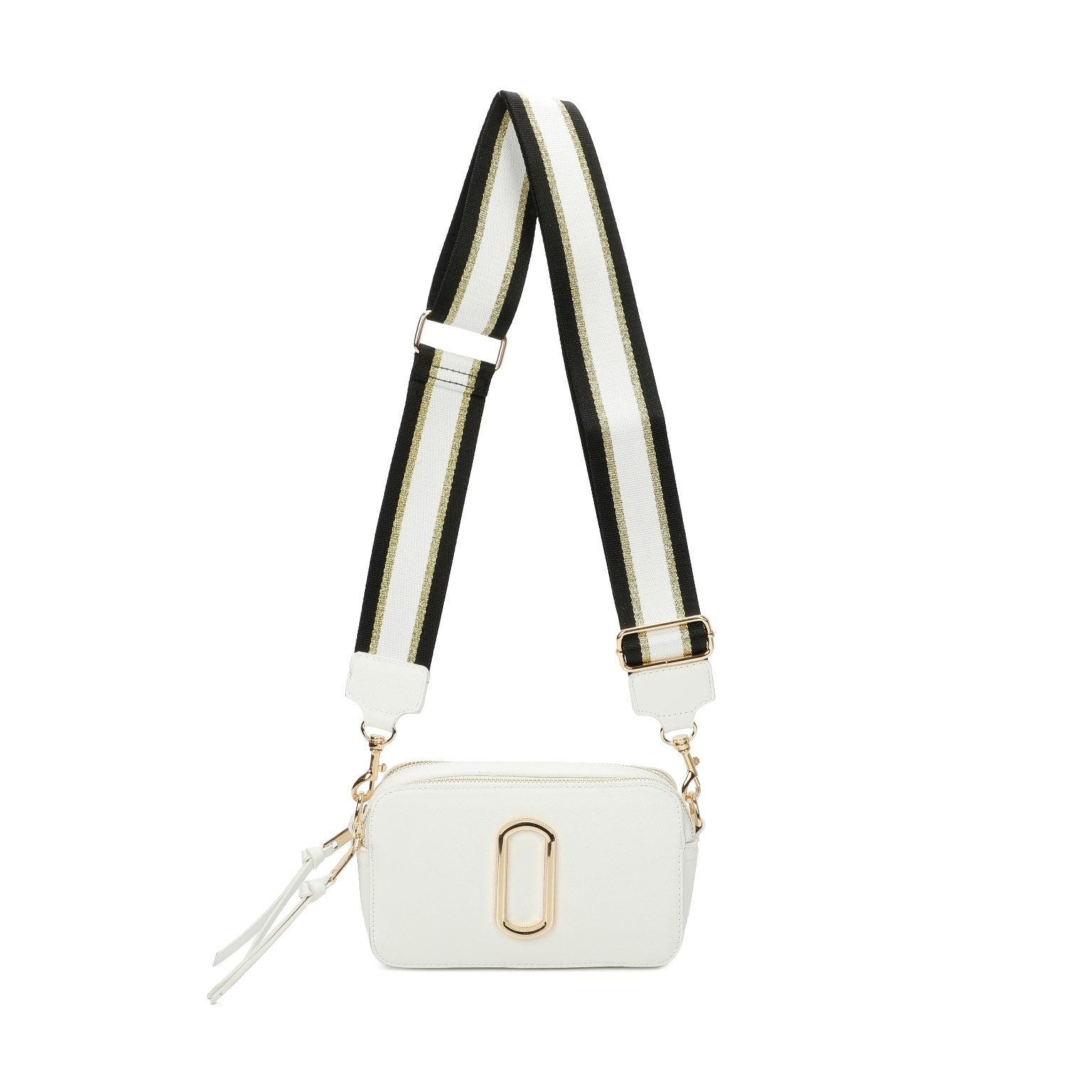 Gold Buckle Box Bag - Diana - Storm Desire