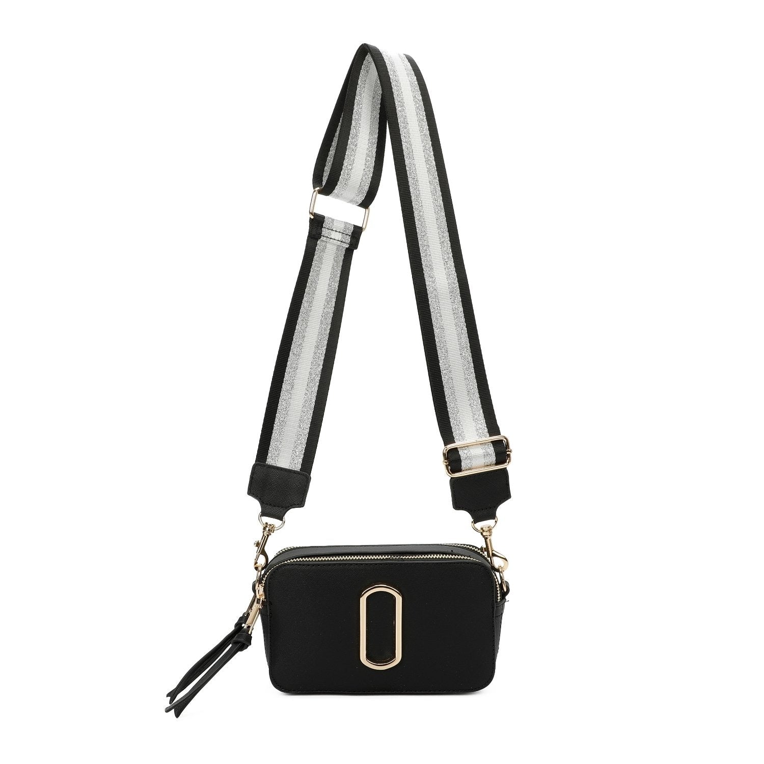 Gold Buckle Box Bag - Diana - Storm Desire