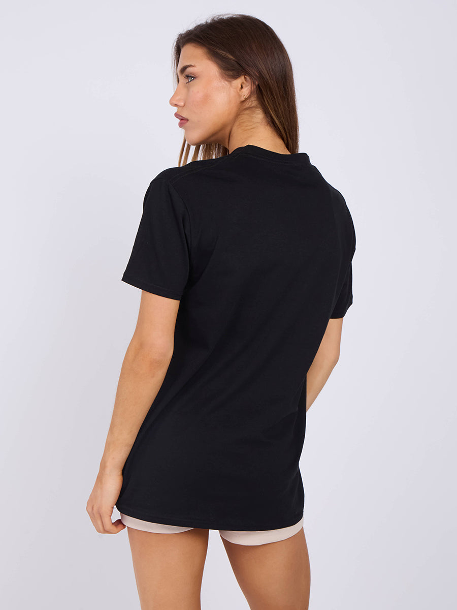 Crucifix Shine Printed T-Shirt - Eileen