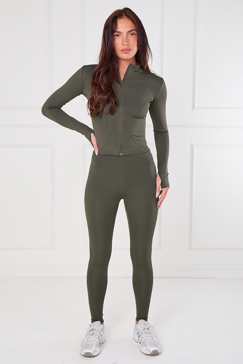 Active Top And Legging Energy Gym Set - Sadie