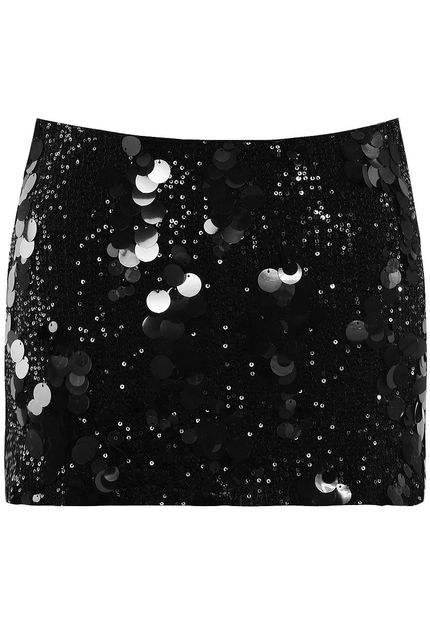 Sequin Disc Party Mini Skort - Clare