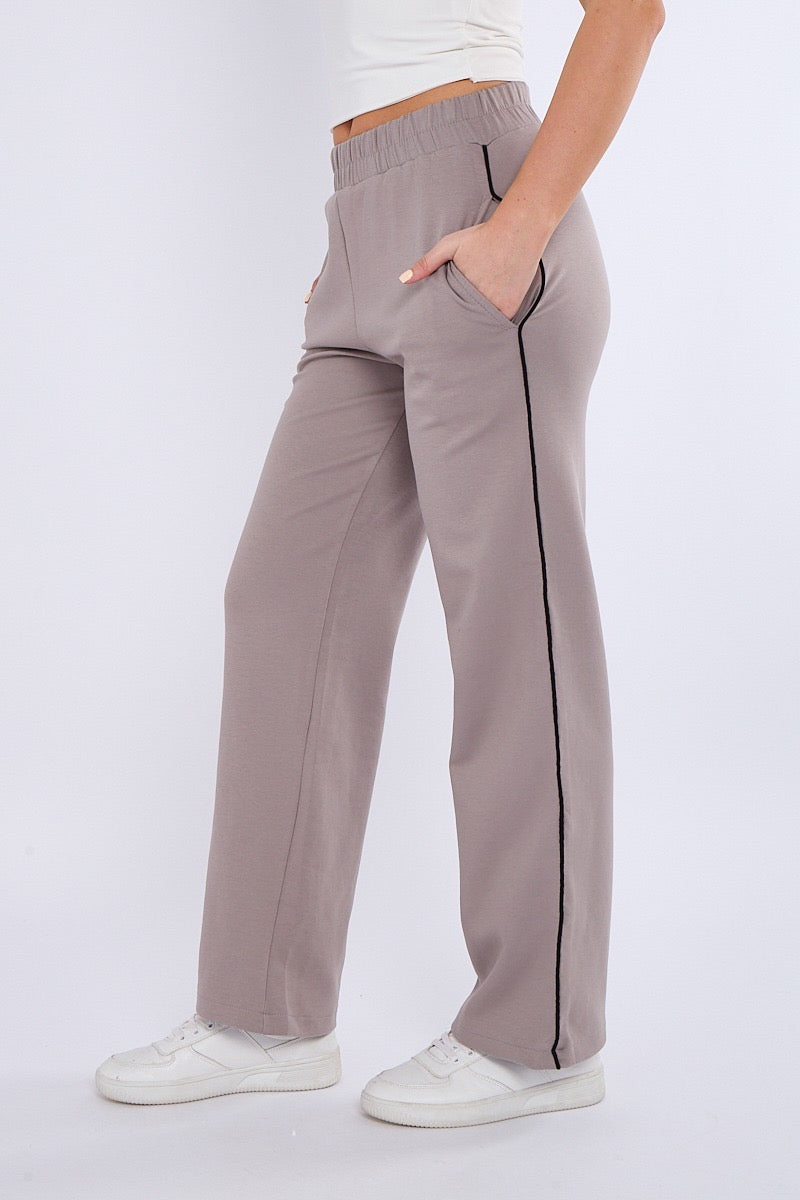 Colour Block Retro Jacket & Jogger Set - Ivanna - Storm Desire