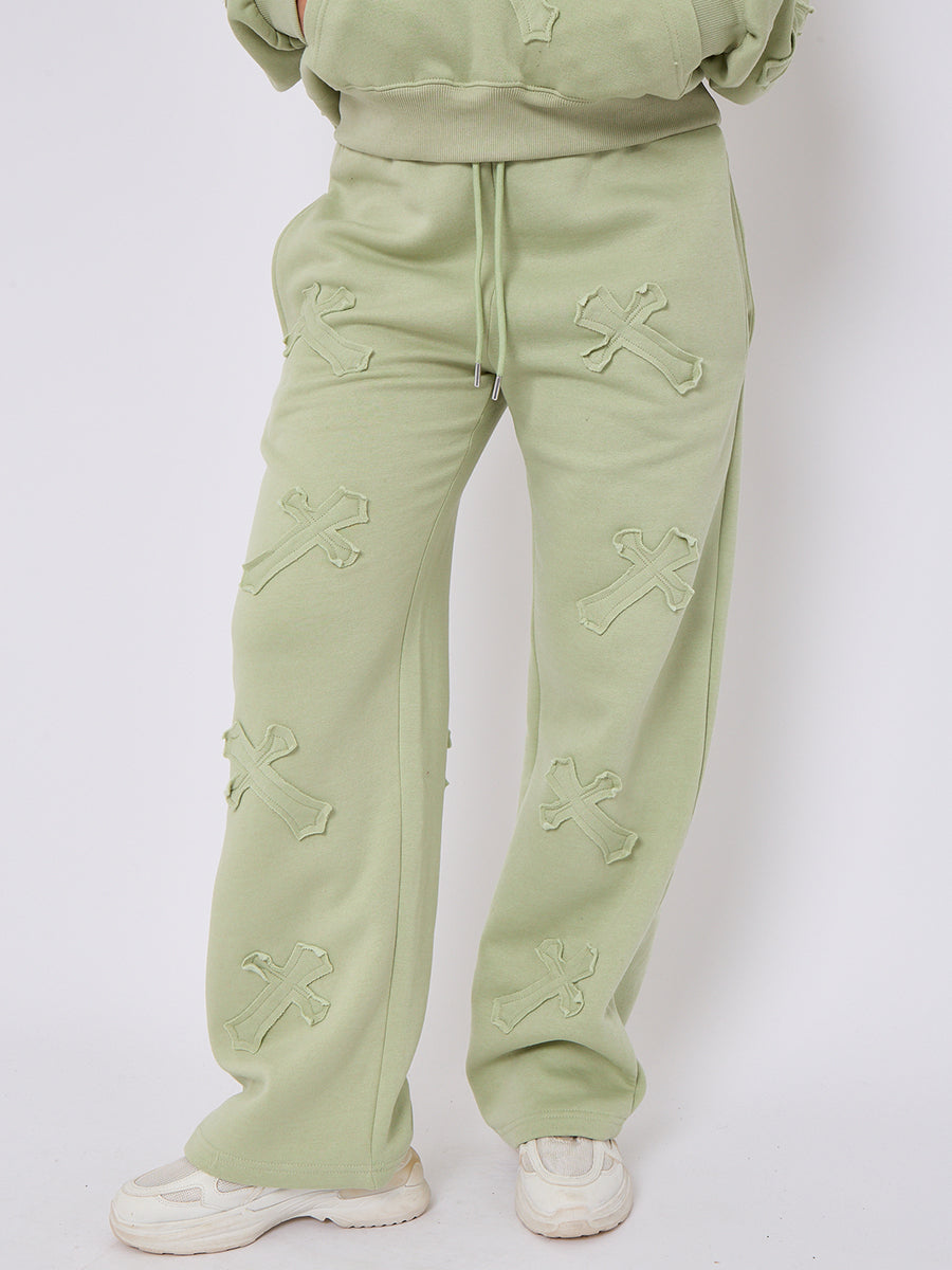 Back In Baggy Crucifix Cross Hooded Tracksuit - Kayla