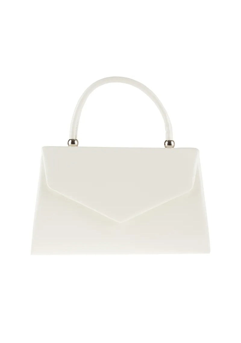 Shiny Patent PU Top Handle Mini Bag - Shelby - Storm Desire