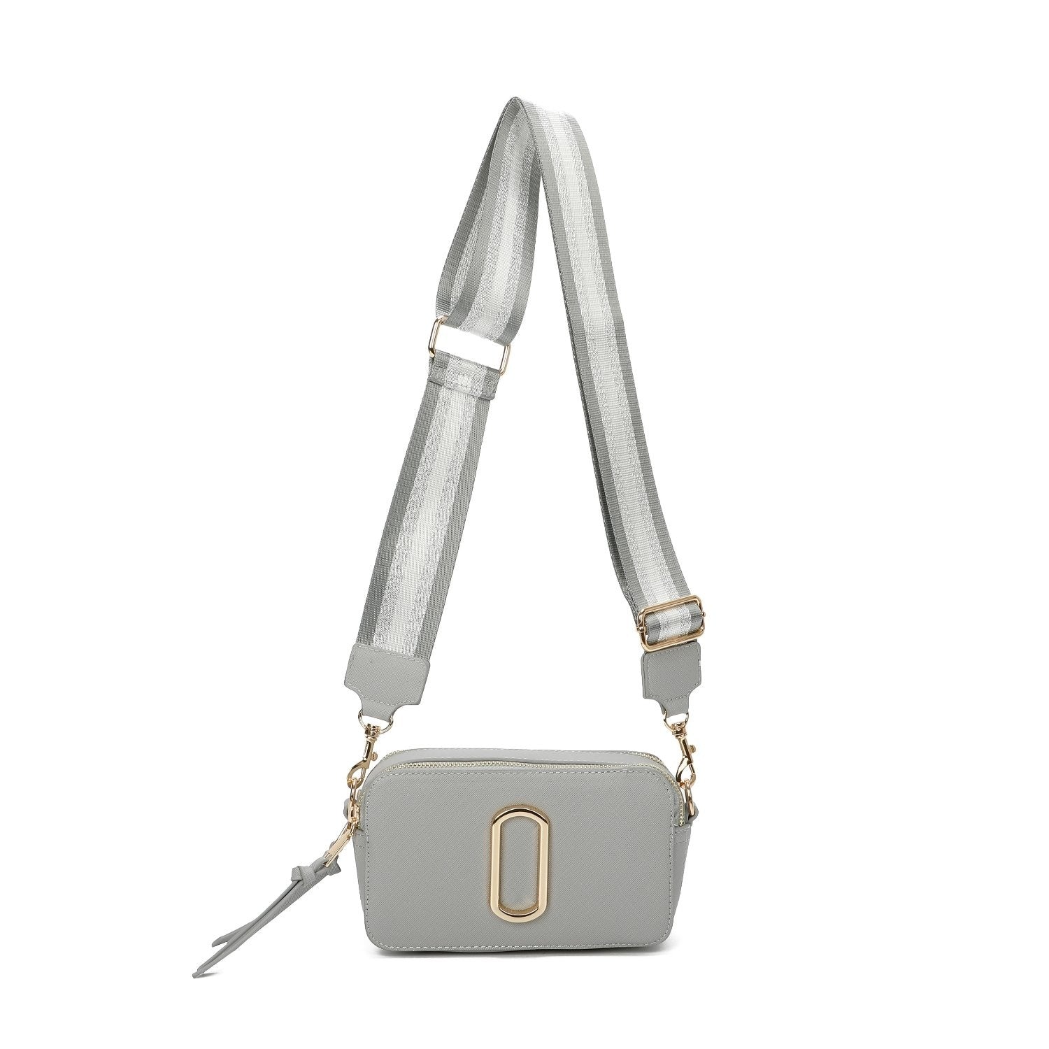 Gold Buckle Box Bag - Diana - Storm Desire