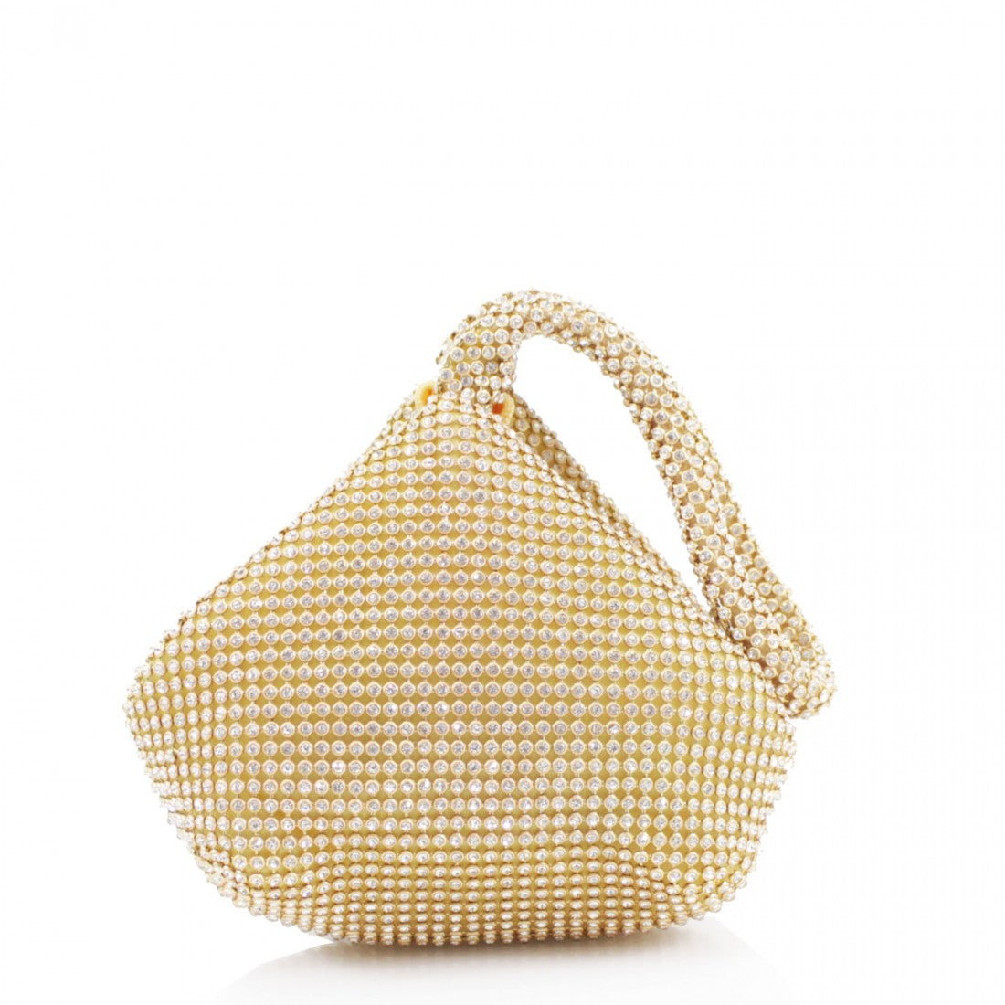 Diamante Chain Mail Pouch Bag - Samara - Storm Desire