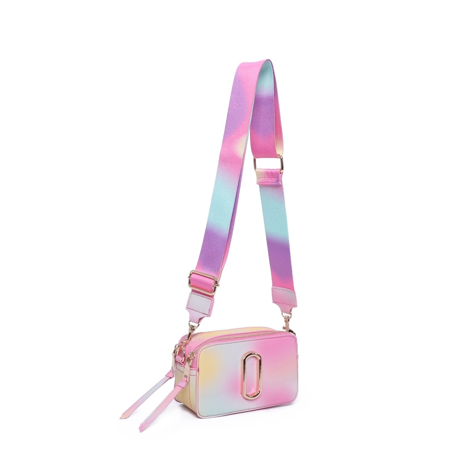 Gold Buckle Box Bag - Diana - Storm Desire