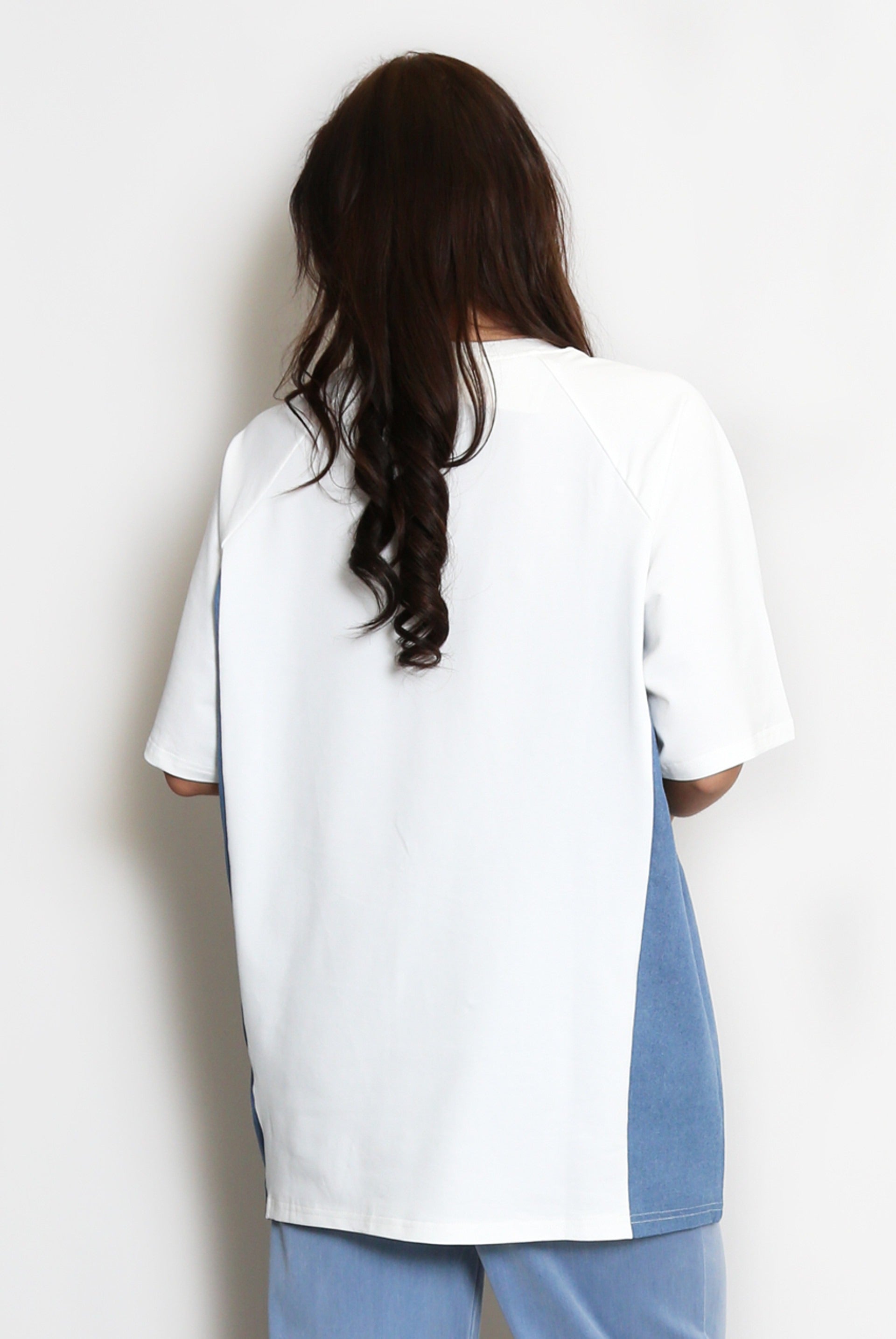 Denim Insert 90 Baseball Top - Elliott