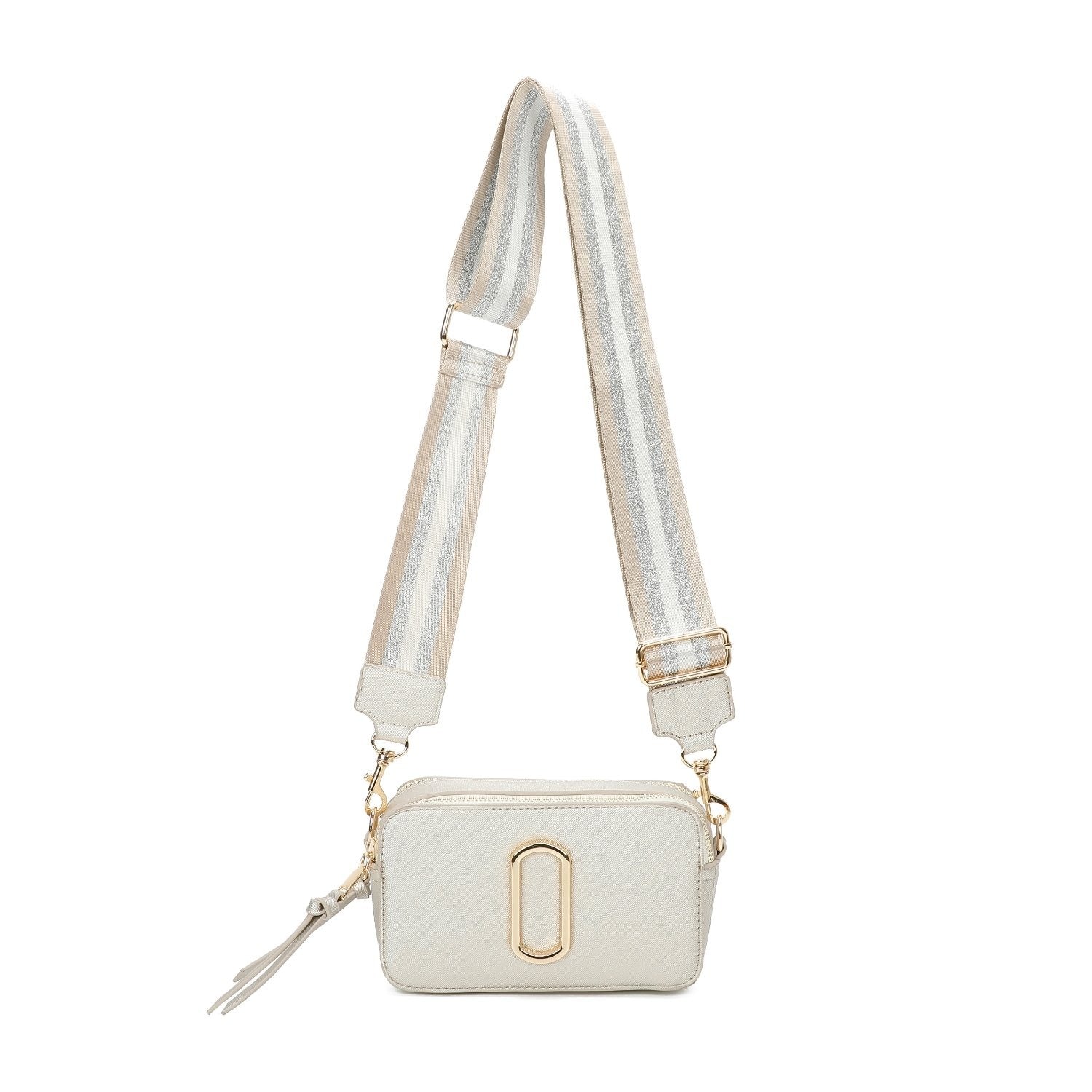 Gold Buckle Box Bag - Diana - Storm Desire