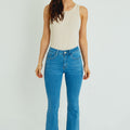 Bell Bottom Flare Denim Jeans - Ivy
