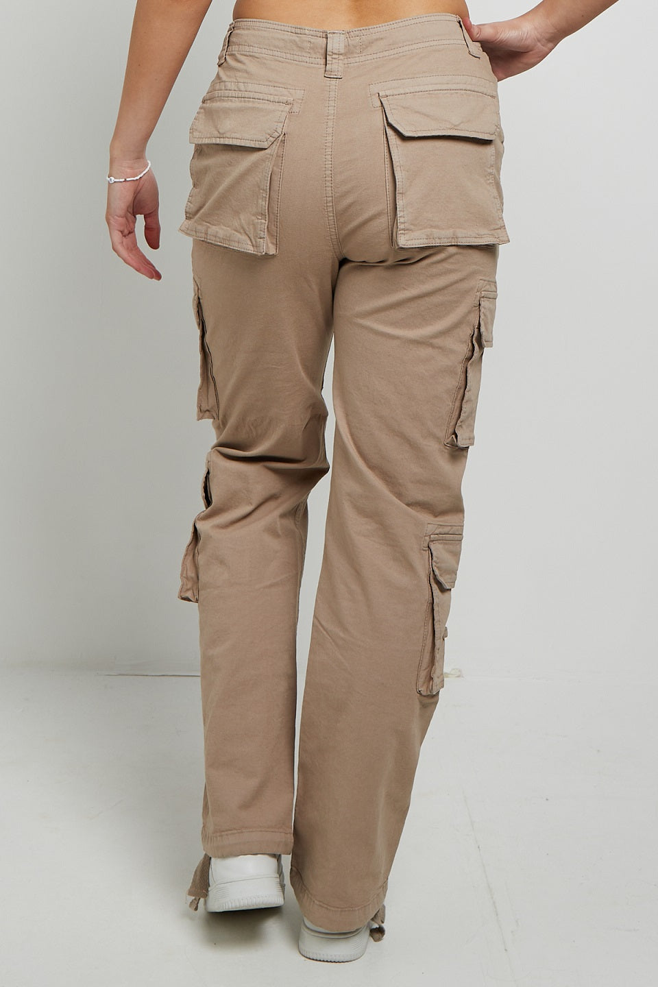 Cargo Combat Baggy Jeans - Kennedi - Storm Desire