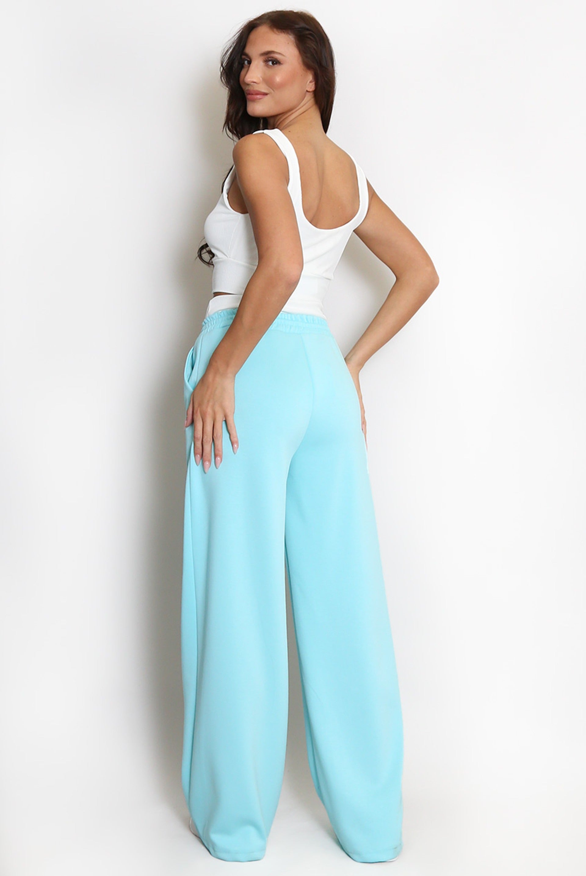 Contrast Bralet and Trouser Set - Kaitlyn