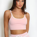 Double Layered Active Bralette Top - Brianna