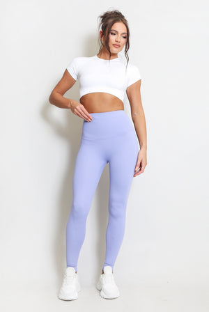 High Waisted Sports Energy Leggings - Lexi - Storm Desire