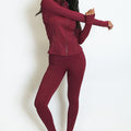 Sculpted Gym Jacket And Legging Set - Maeve
