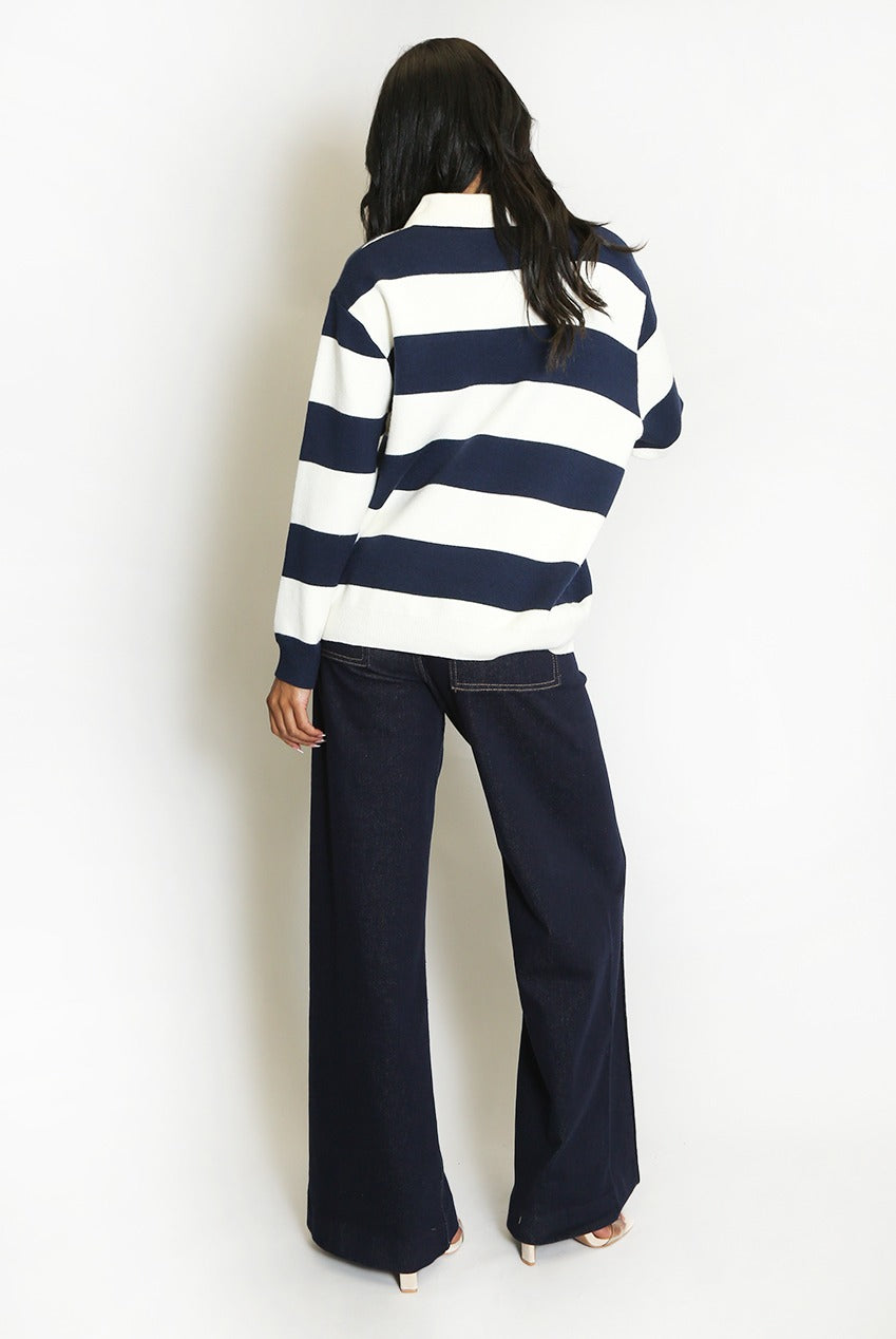 Striped New York Jumper - Lettie