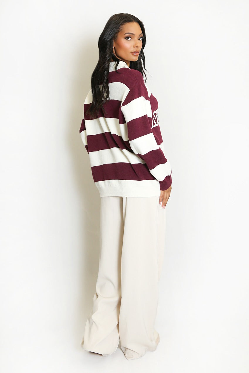 Striped New York Jumper - Lettie