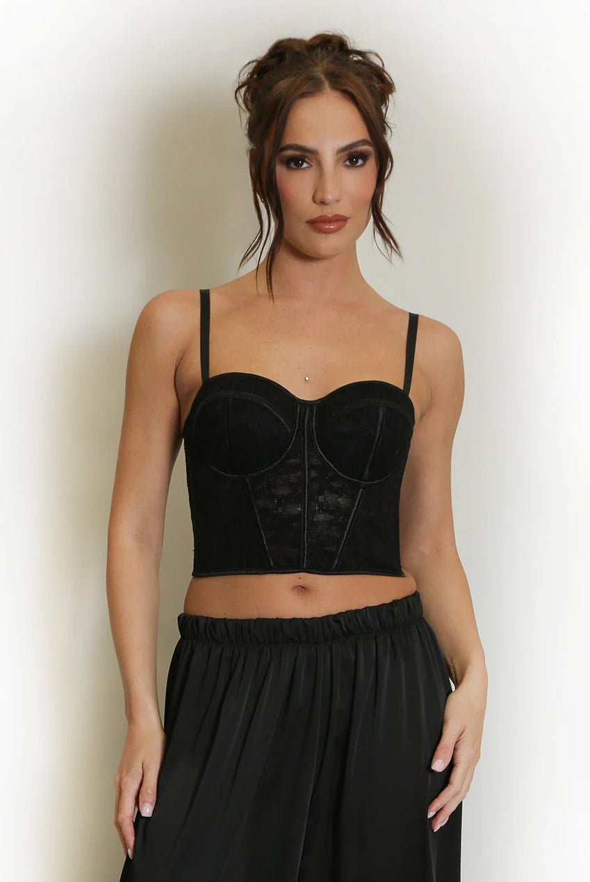 Lace Corset Top