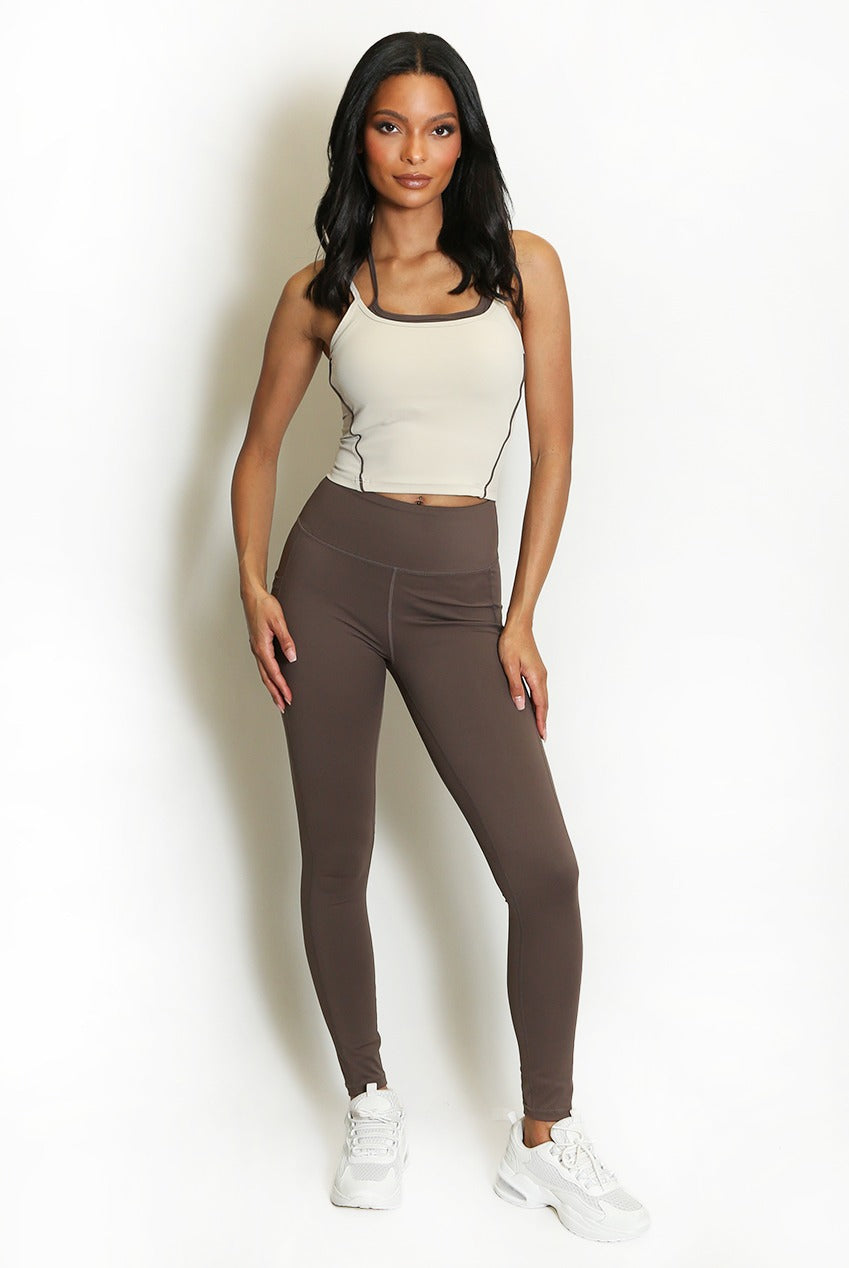 Active Gym Side Pocket Energy Leggings - Mazie