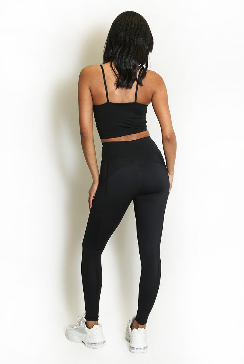 Active Gym Side Pocket Energy Leggings - Mazie