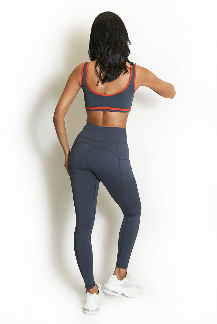 Active Gym Side Pocket Energy Leggings - Mazie