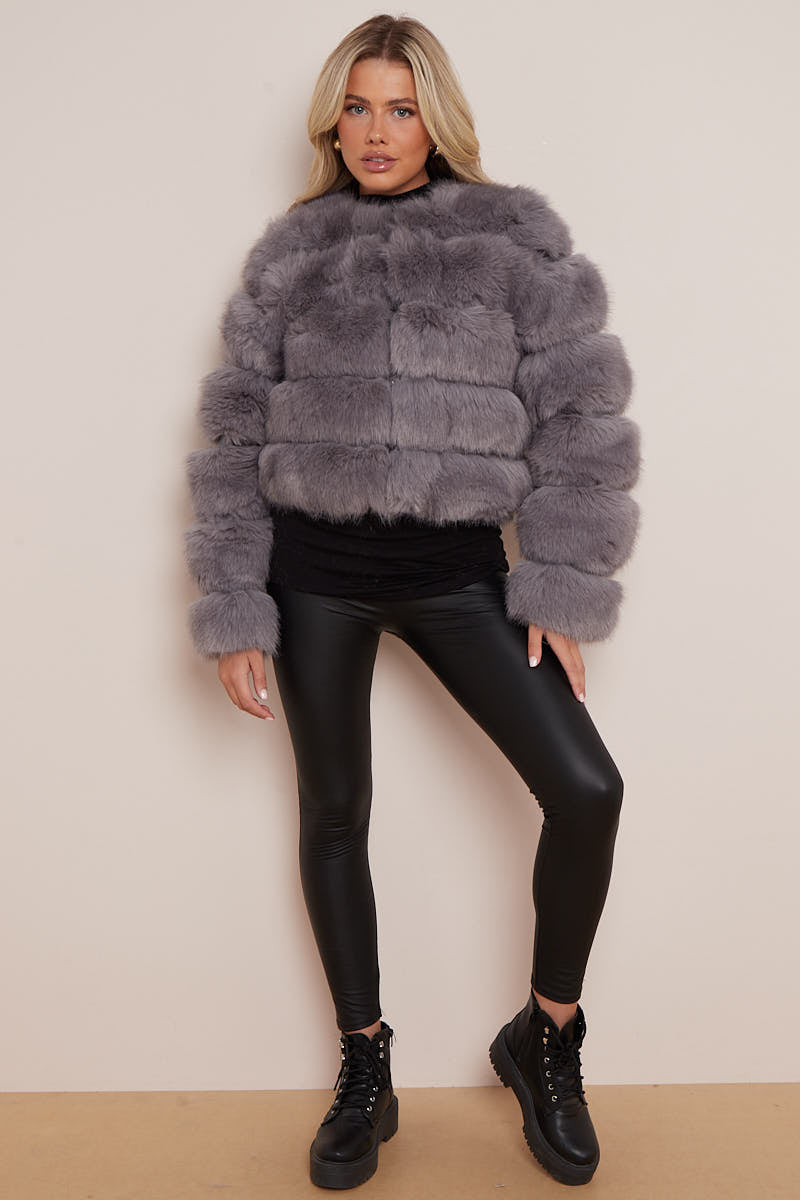 Super Soft Faux Fur Jacket - Salma