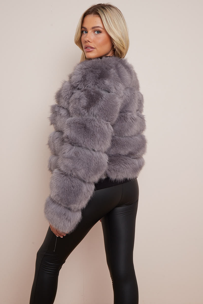 Super Soft Faux Fur Jacket - Salma