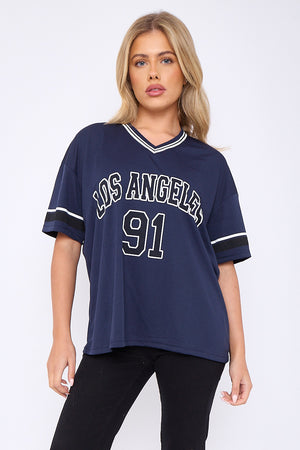 Los Angeles Baseball Top - Thea - Storm Desire
