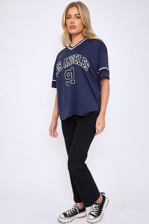 Los Angeles Baseball Top - Thea - Storm Desire