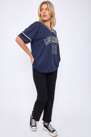 Los Angeles Baseball Top - Thea - Storm Desire