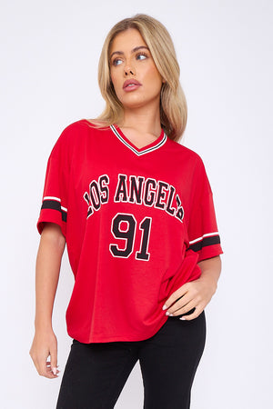 Los Angeles Baseball Top - Thea - Storm Desire