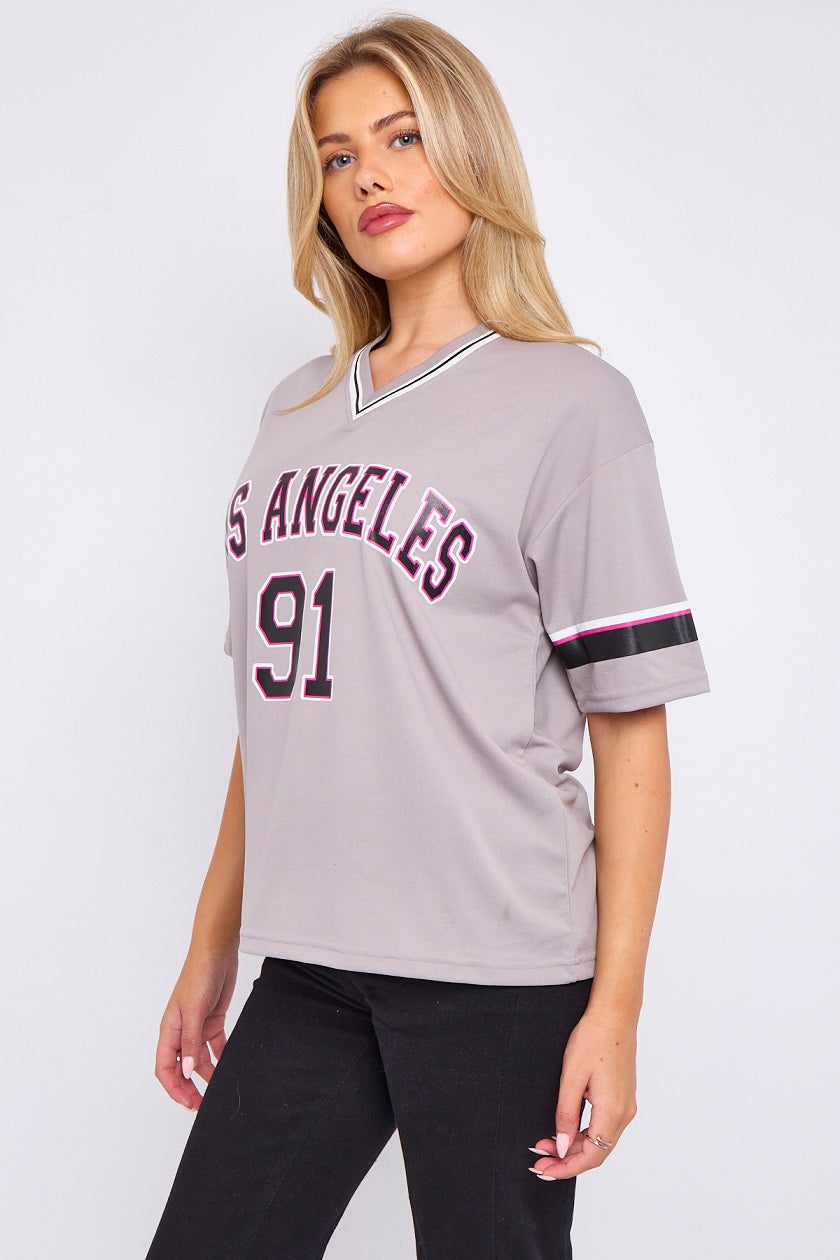 Los Angeles Baseball Top - Thea - Storm Desire