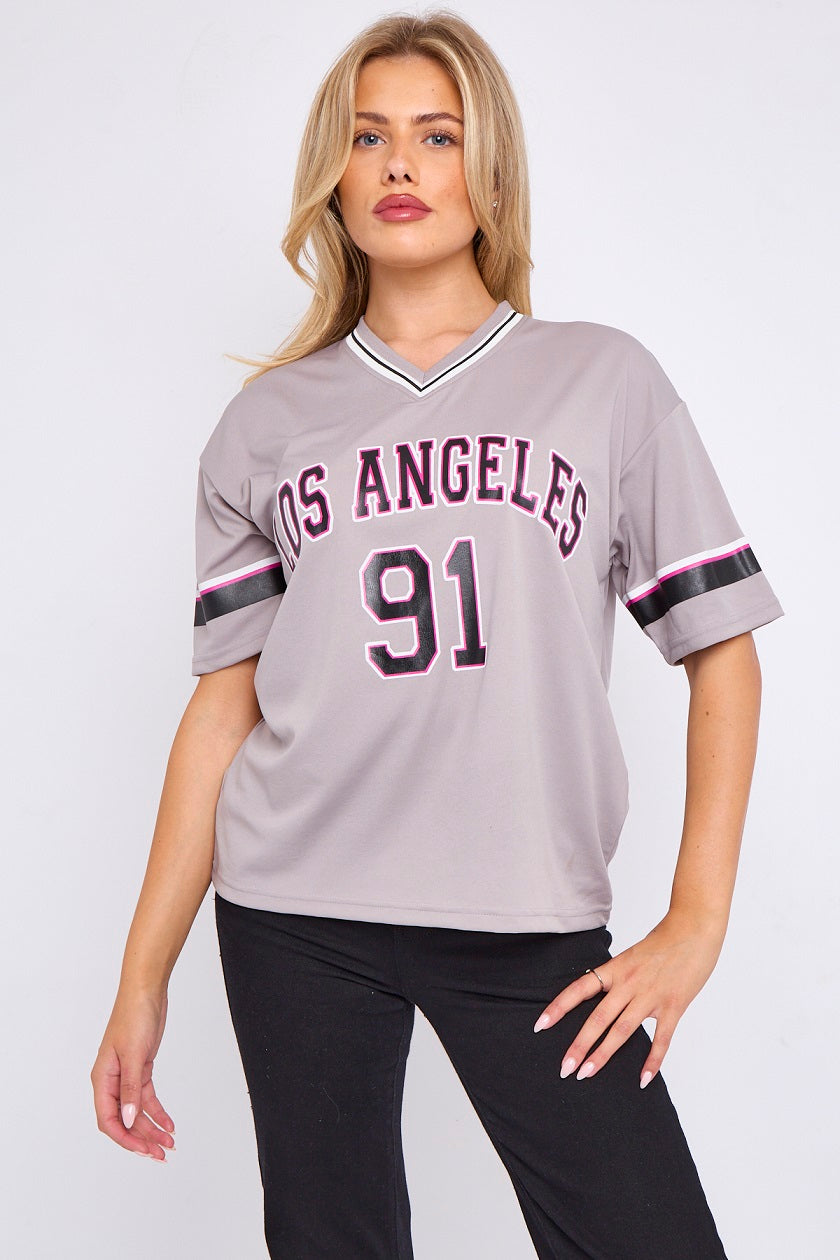 Los Angeles Baseball Top - Thea - Storm Desire