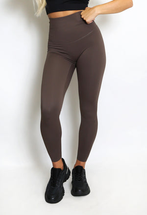 High Waisted Sports Energy Leggings - Lexi - Storm Desire