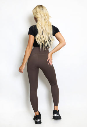 High Waisted Sports Energy Leggings - Lexi - Storm Desire