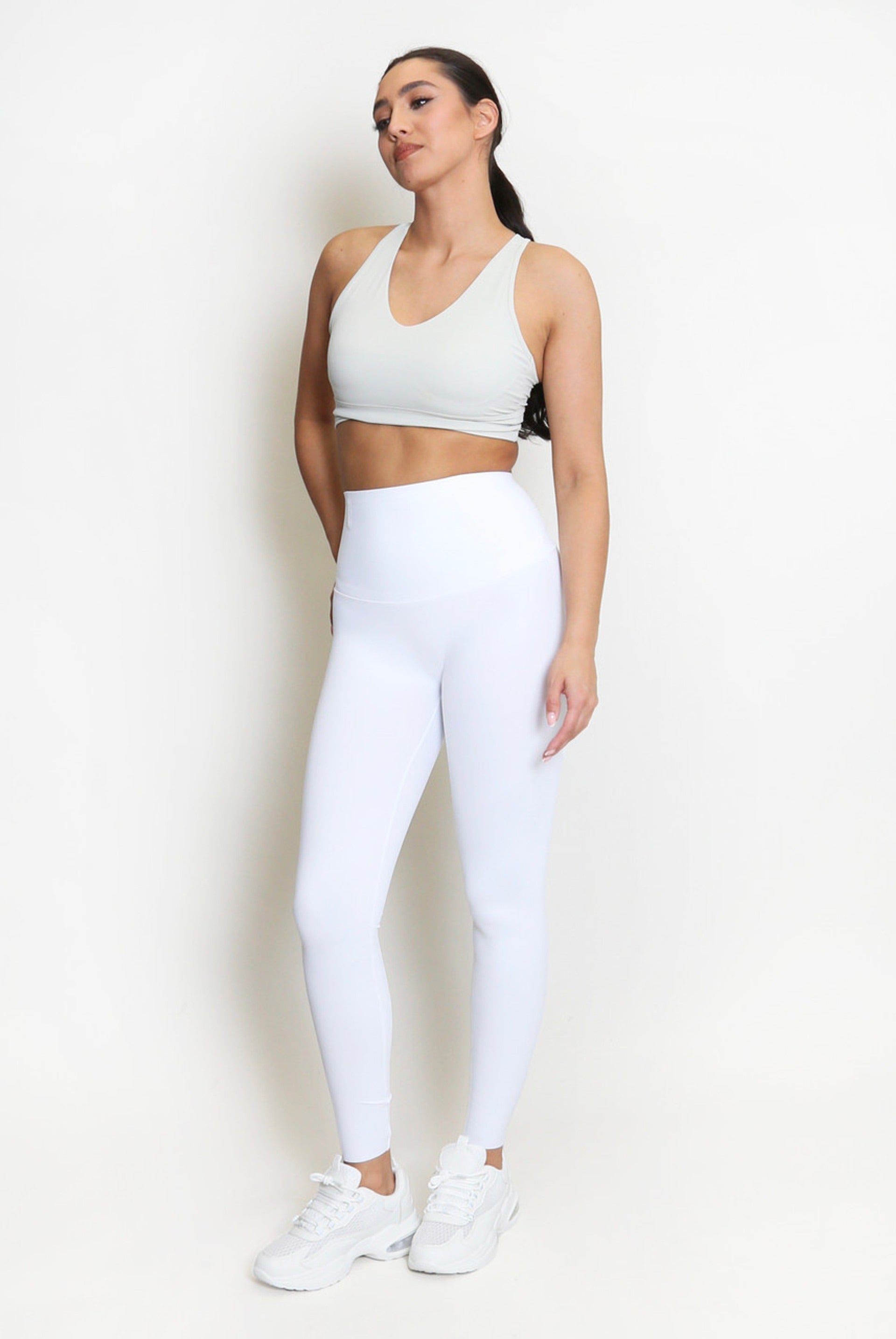 High Waisted Sports Energy Leggings - Lexi - Storm Desire