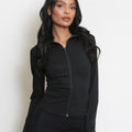 Fitted Active Gym Jacket - Mila