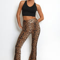 Leopard Bell Bottom Pants - Aleena