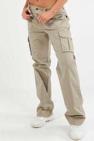 Baggy Cargo Pants - Ariel - Storm Desire