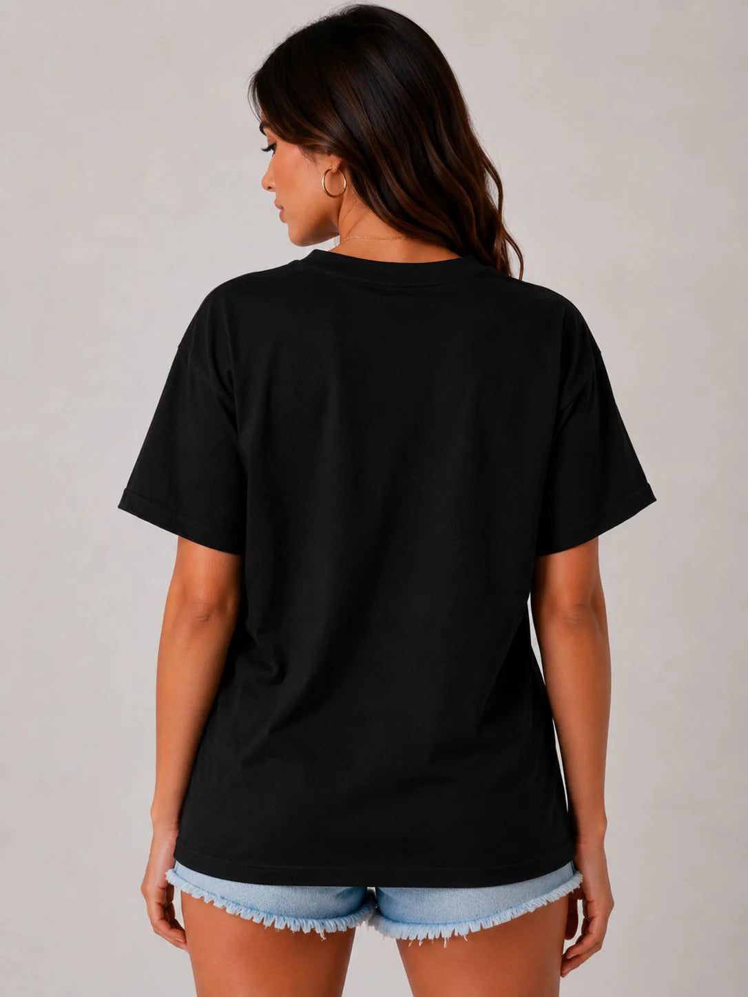 Leopard print & heart graphic design T-Shirt - Ruth