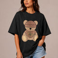 Cool Bear Oversized Graphic T-Shirt - Kiara